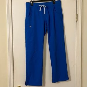 Figs Kade Cargo Scrub Pants, Large, Royal Blue, worn a few times. No defects.